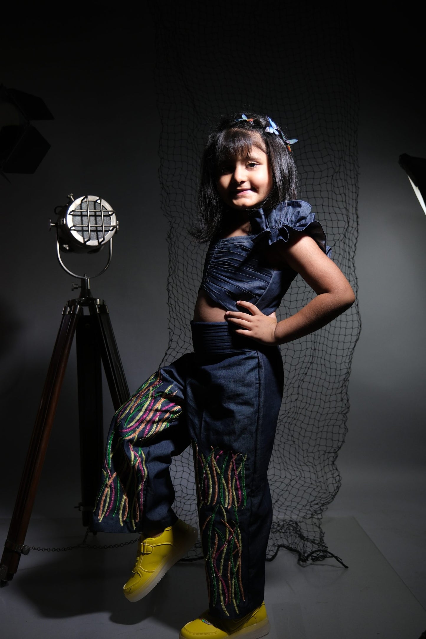 Denim Dream Co-Ord Set for Girls